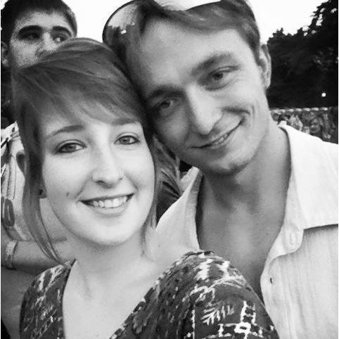 Our first music festival together in Chicago, 2014