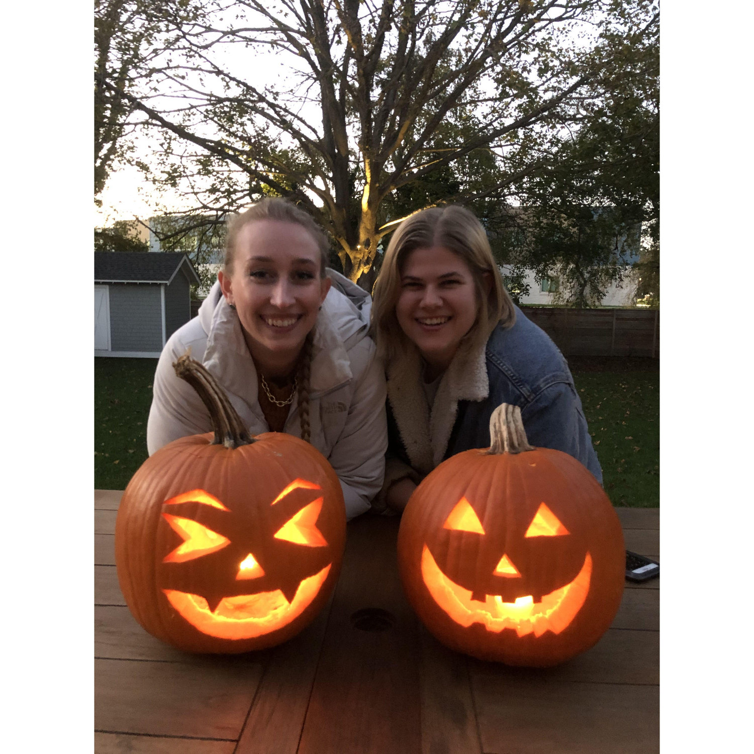 Halloween in Rehoboth Beach, DE with one of our favorite people and bridesmaid Kat.