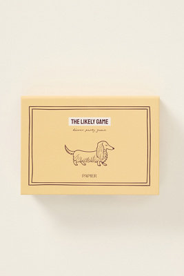 Papier x Anthropologie Plaid and Paw Dinner Party Game