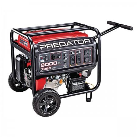 9000 Watt Max Starting Extra Long Life Gas Powered Generator - EPA III