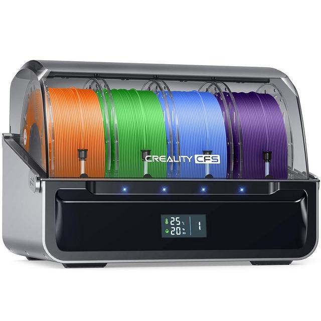 Creality CFS, Multicolor 3D Printer Filament System, Auto Material Identification, Smart Switching/Relay, Run-Out Detection Sensor Compatible for K2 Plus/Hi Combo/K1 Series CFS Upgrade Kit