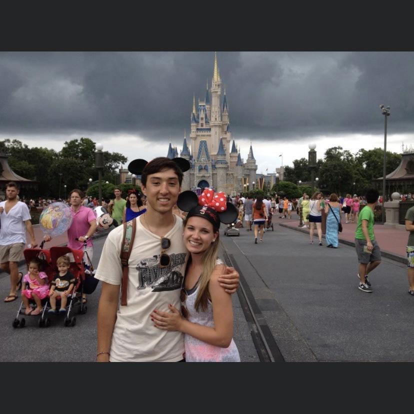 We were 18 here🥹 the first of many Disney trips together