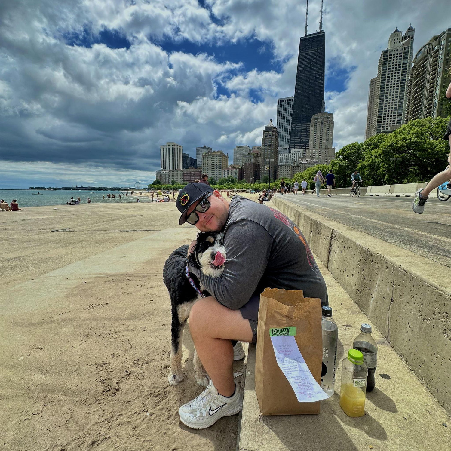 Bagel dates along the North Shore.