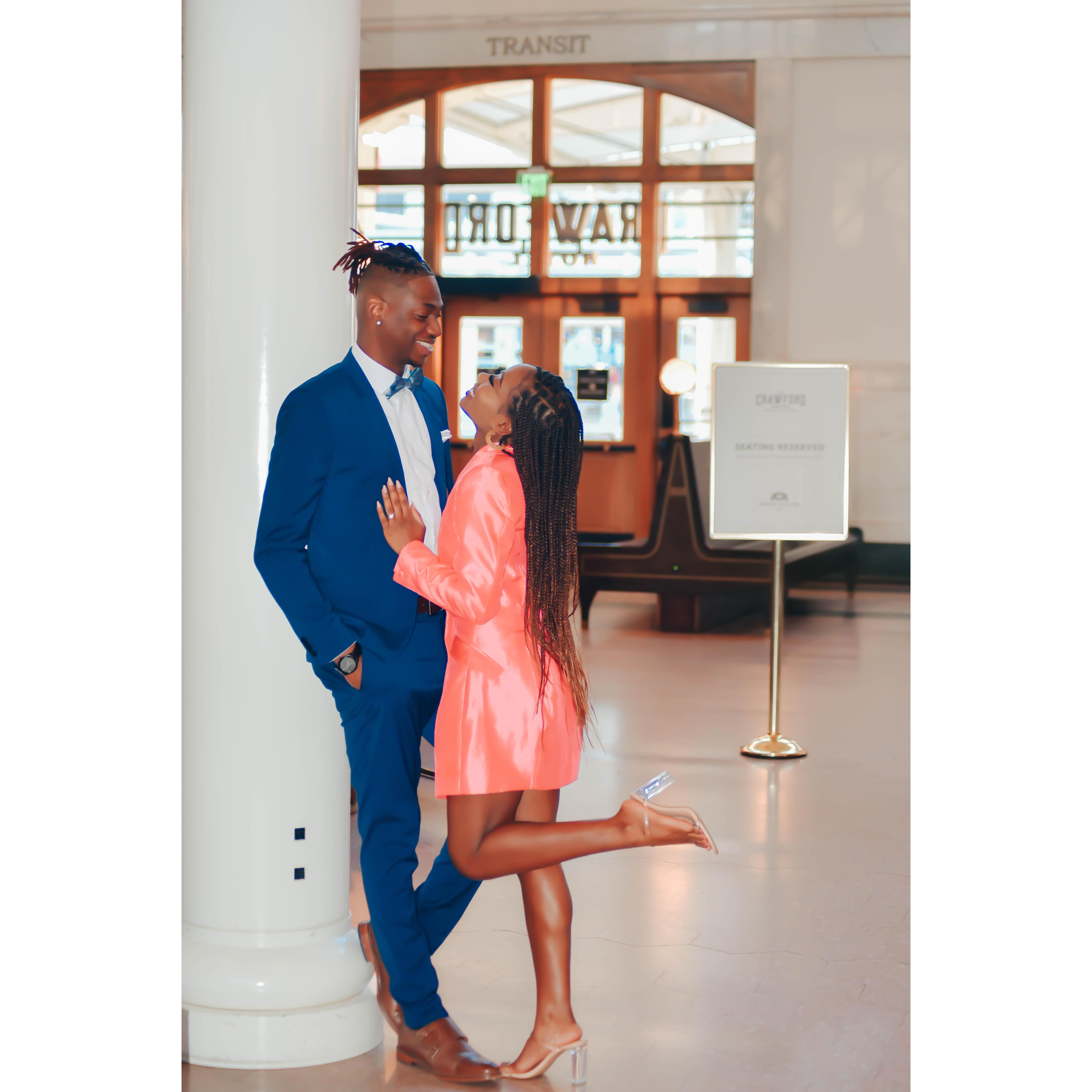 Our engagement photos.