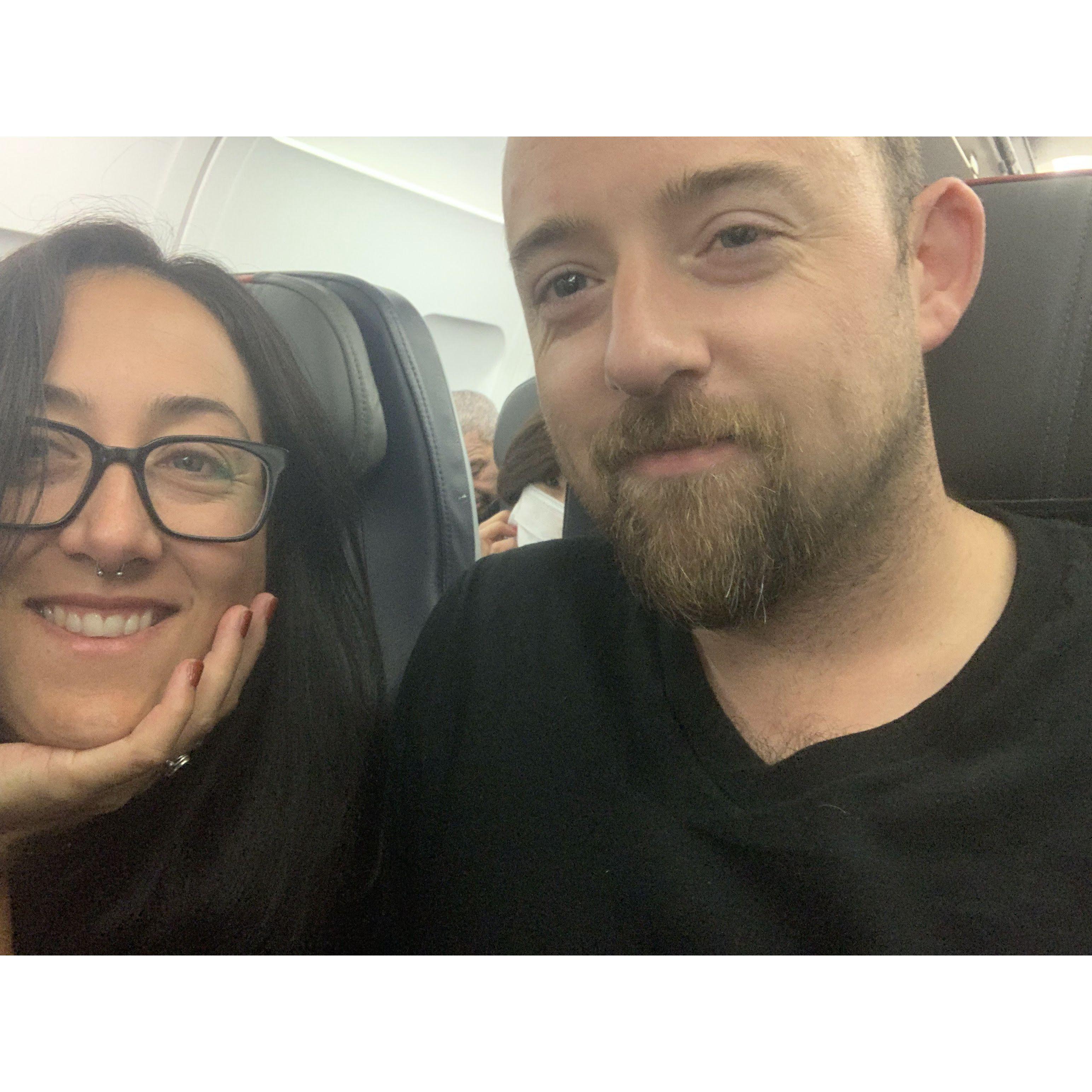 first flight together