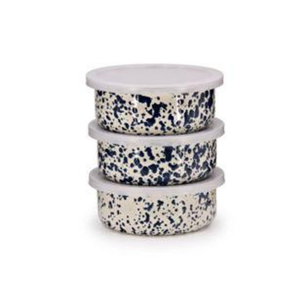 Splatter 3 Piece Storage Bowl Set