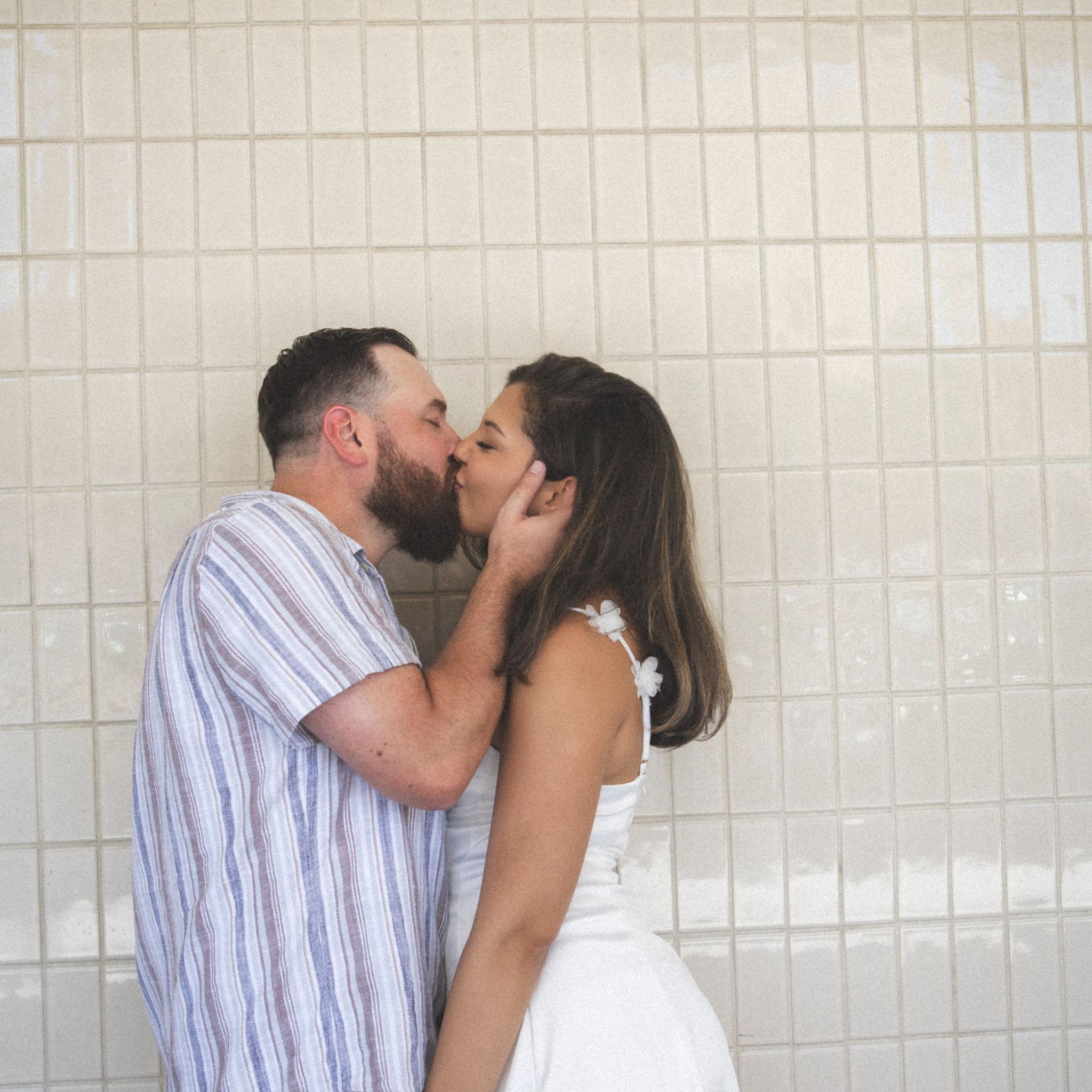 Engagement photoshoot in vegas BABY!