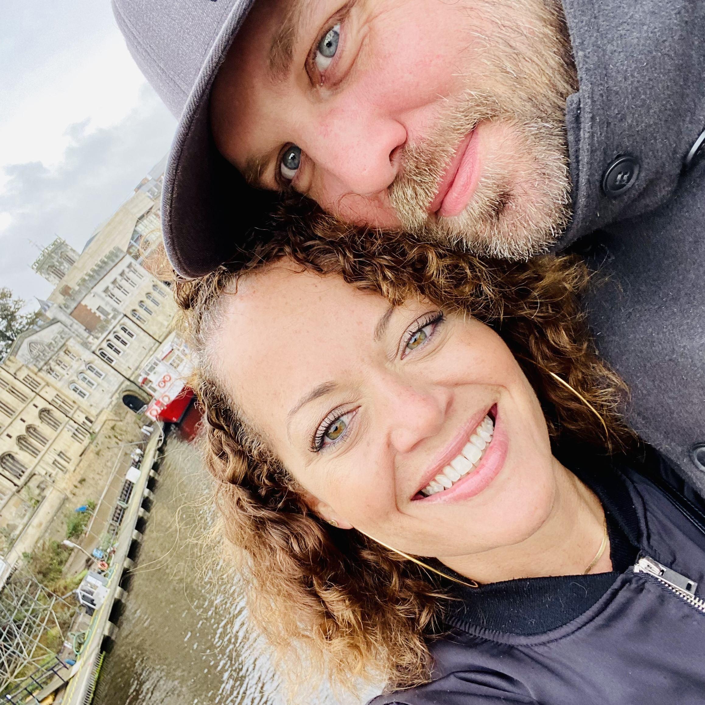 3rd date. Our first selfie! Location: York, UK