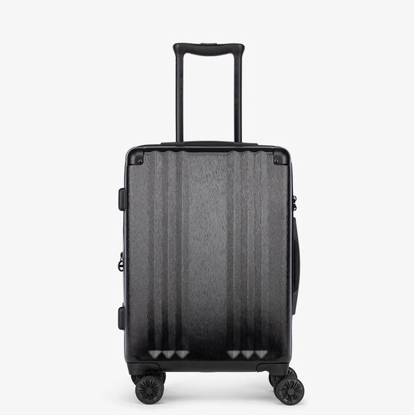 Ambeur Carry-On Luggage- BLACK