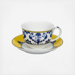 Castelo Branco Teacup & Saucer