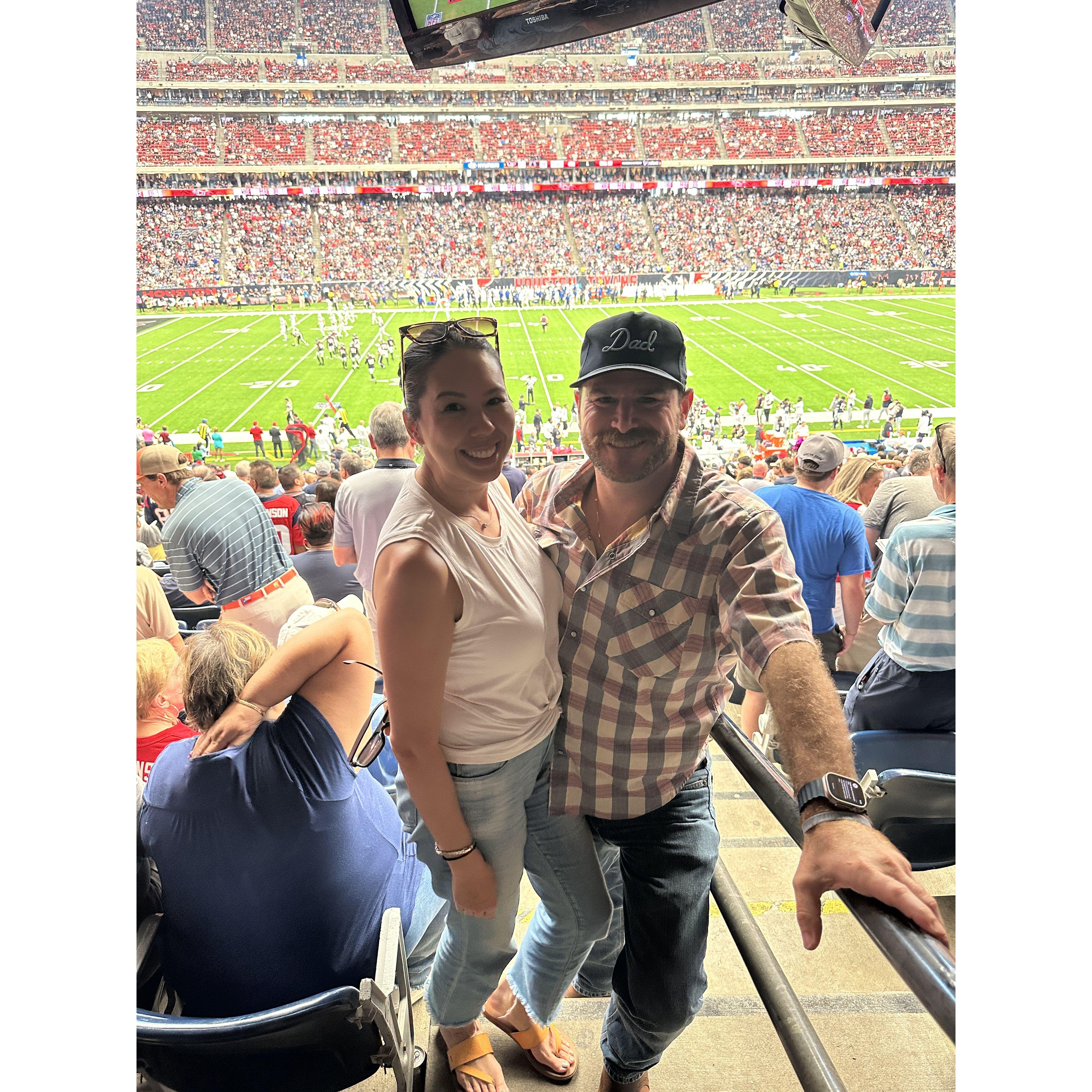 When in Texas, go and watch the Texans!