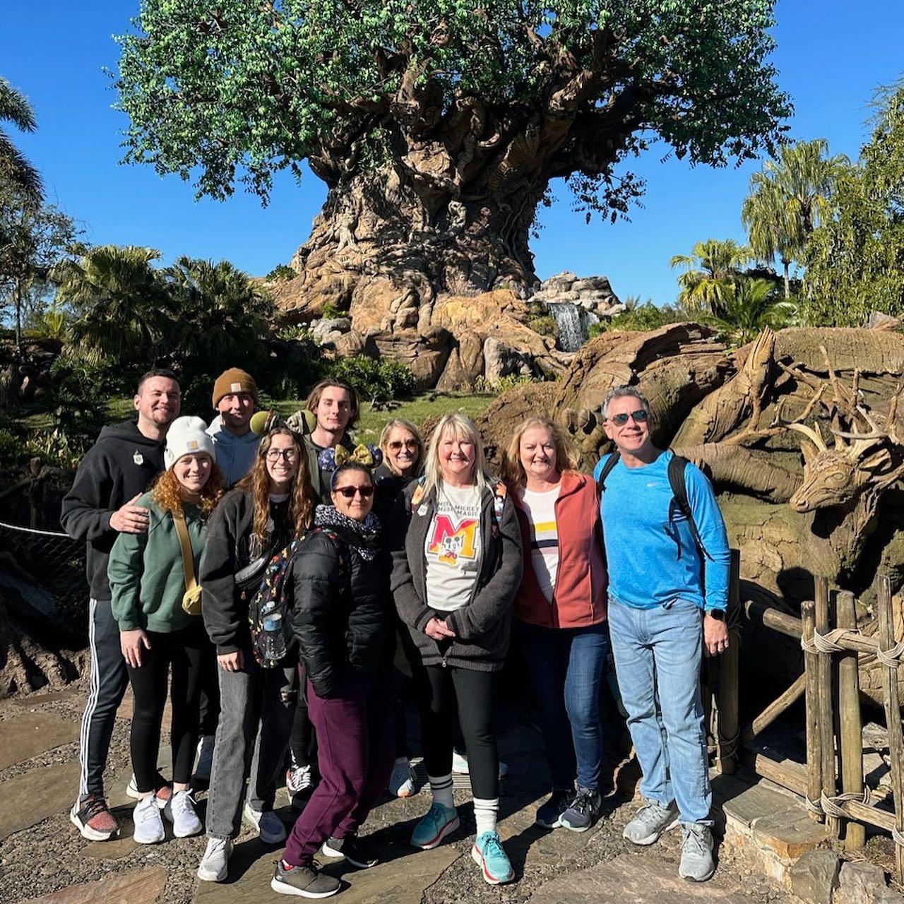 Group picture from the Disney trip!