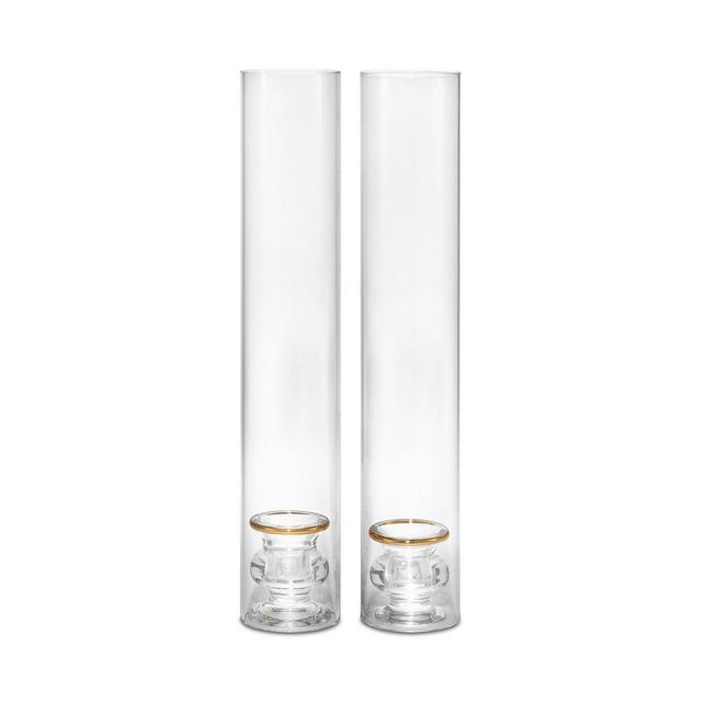 AERIN Sancia Taper Holder with Sleeve, Set of 2