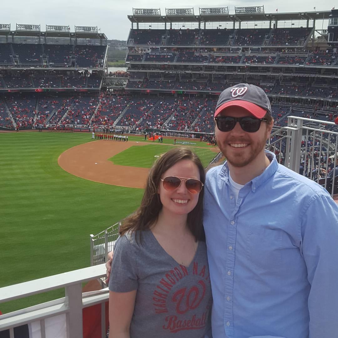 Opening Day 2017.
(Opening Day is Molly's favorite day of the year.)