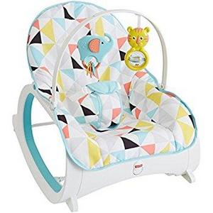Fisher-Price Infant-to-Toddler Rocker, Geo Multicolor