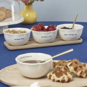 What A Treat 4-Piece Dip Set