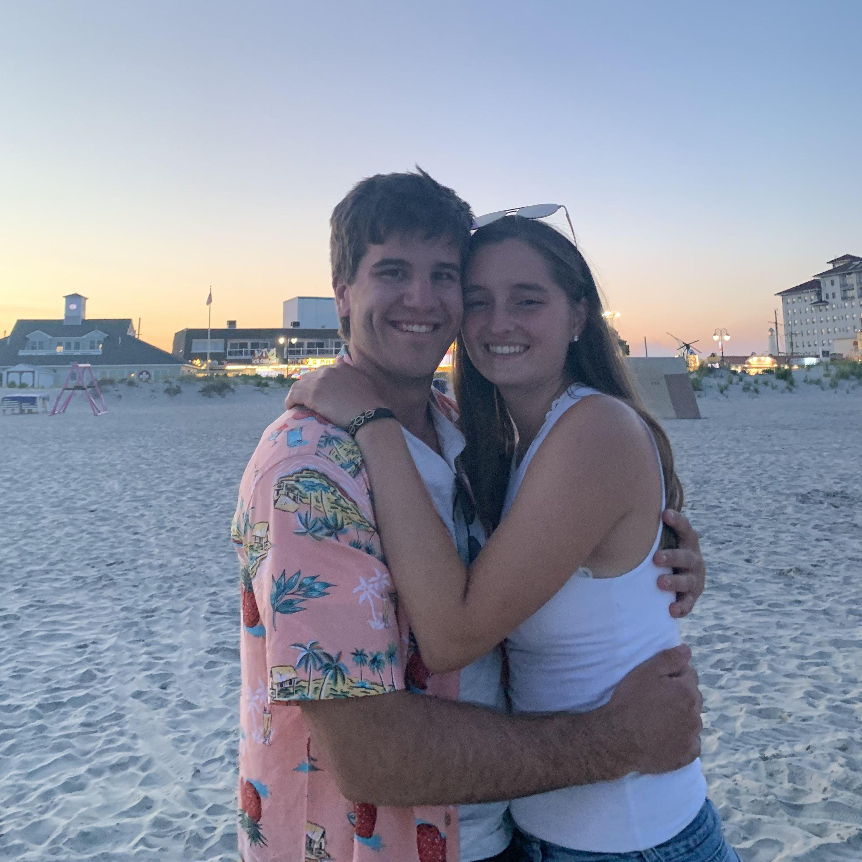 Beach day with friends