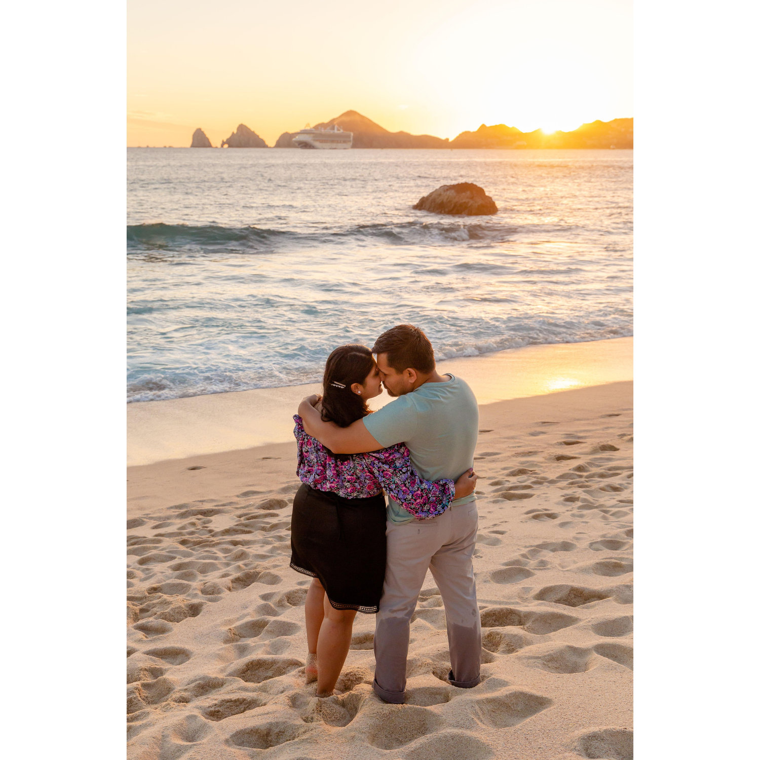 Ended our trip to Baja California witnessing a magical sunset.