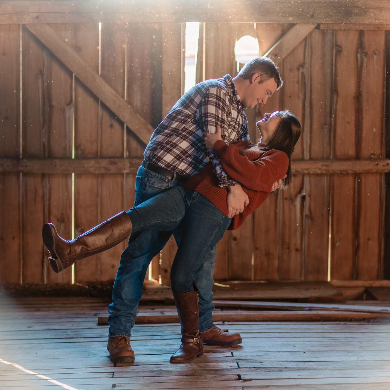 Again the lighting in this barn was so good! I love this picture!
