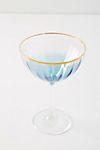 Waterfall Coupe Glasses, Set of 4
