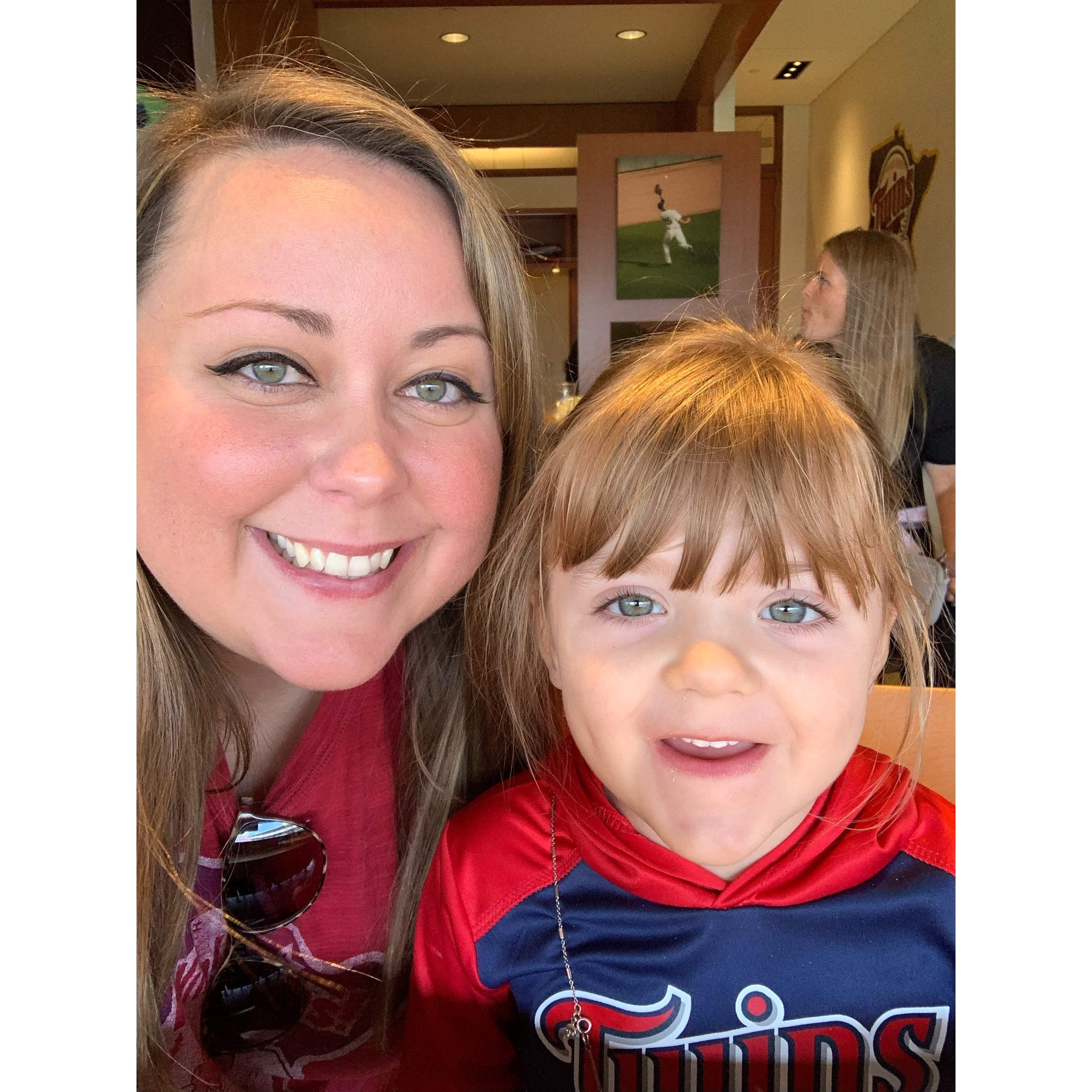Aunt Heather and Jo-Jo