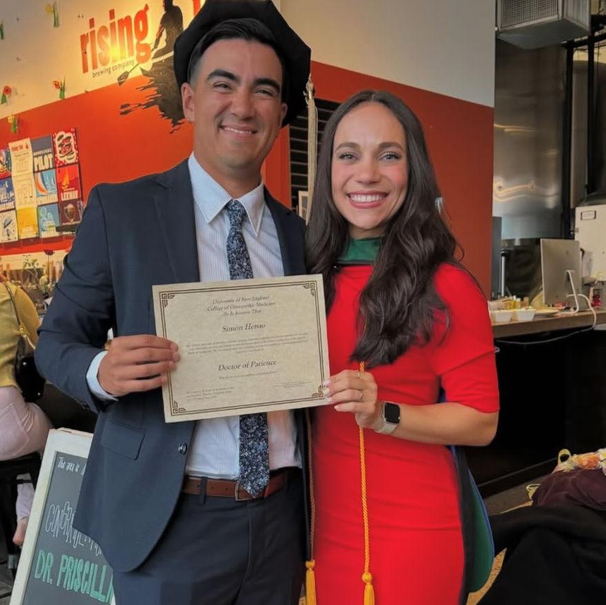 It takes a village. Survived 4 years of medical school (long distance) May 2024