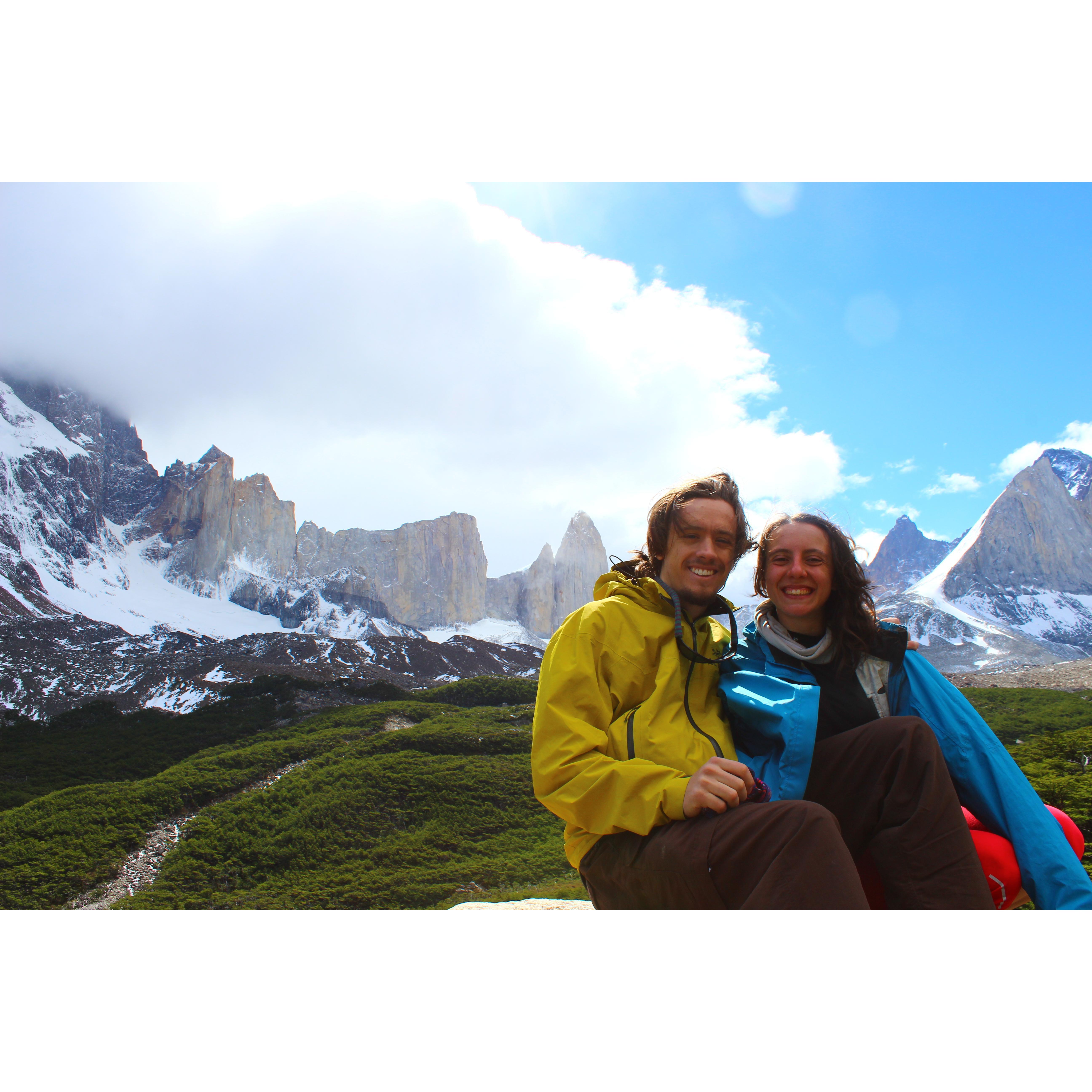 Backpacking Torres del Paine, Patagonia, Chile, Winter 2014