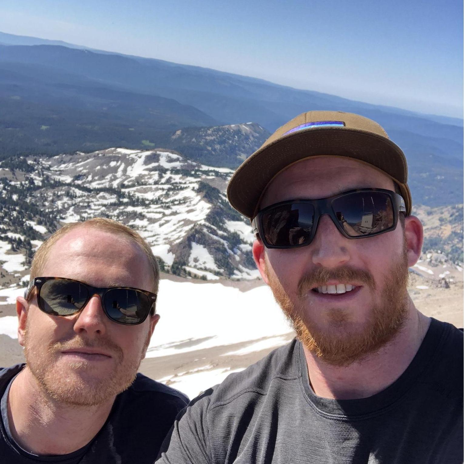 Trail running Mt. Lassen with Race