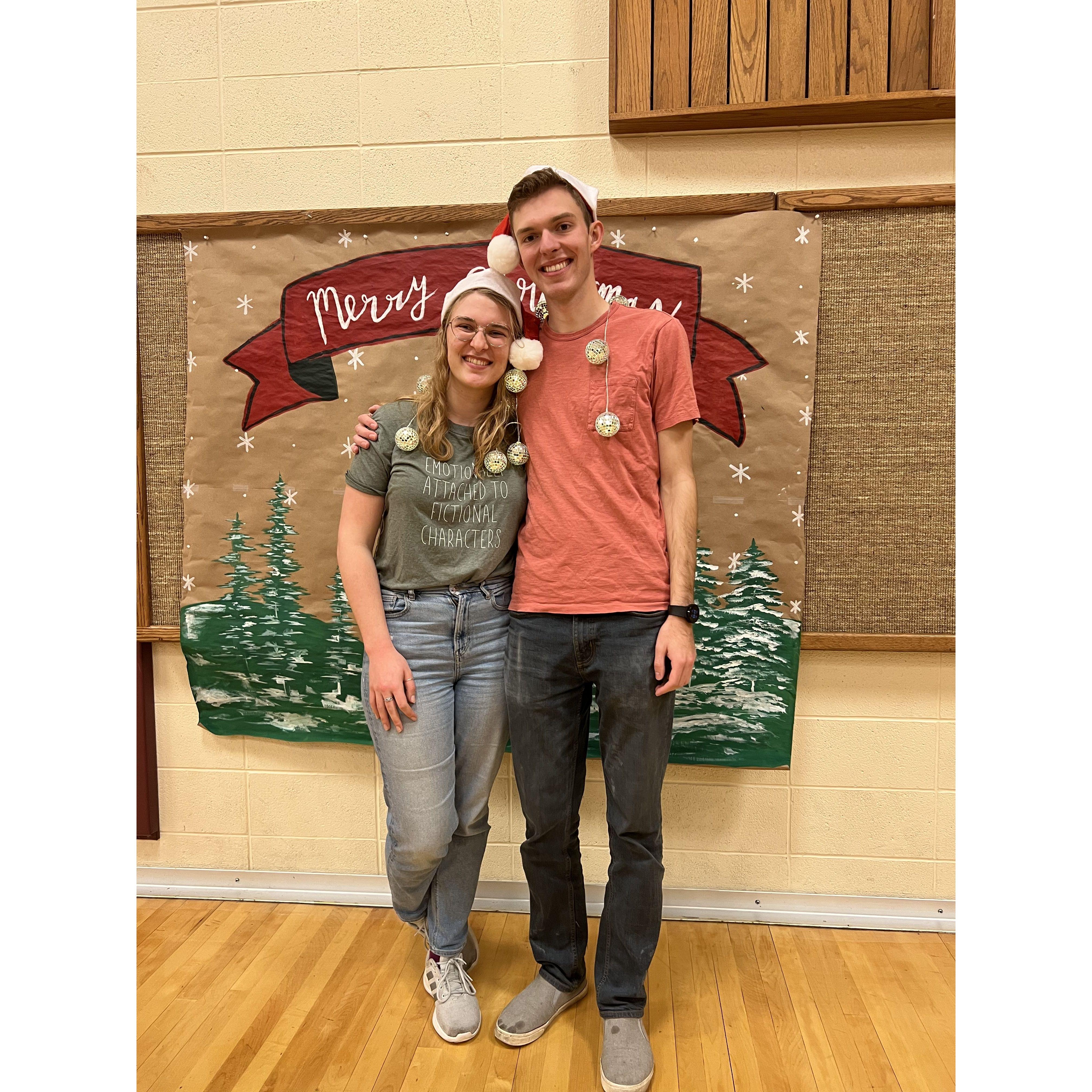 Sam's ward Christmas party