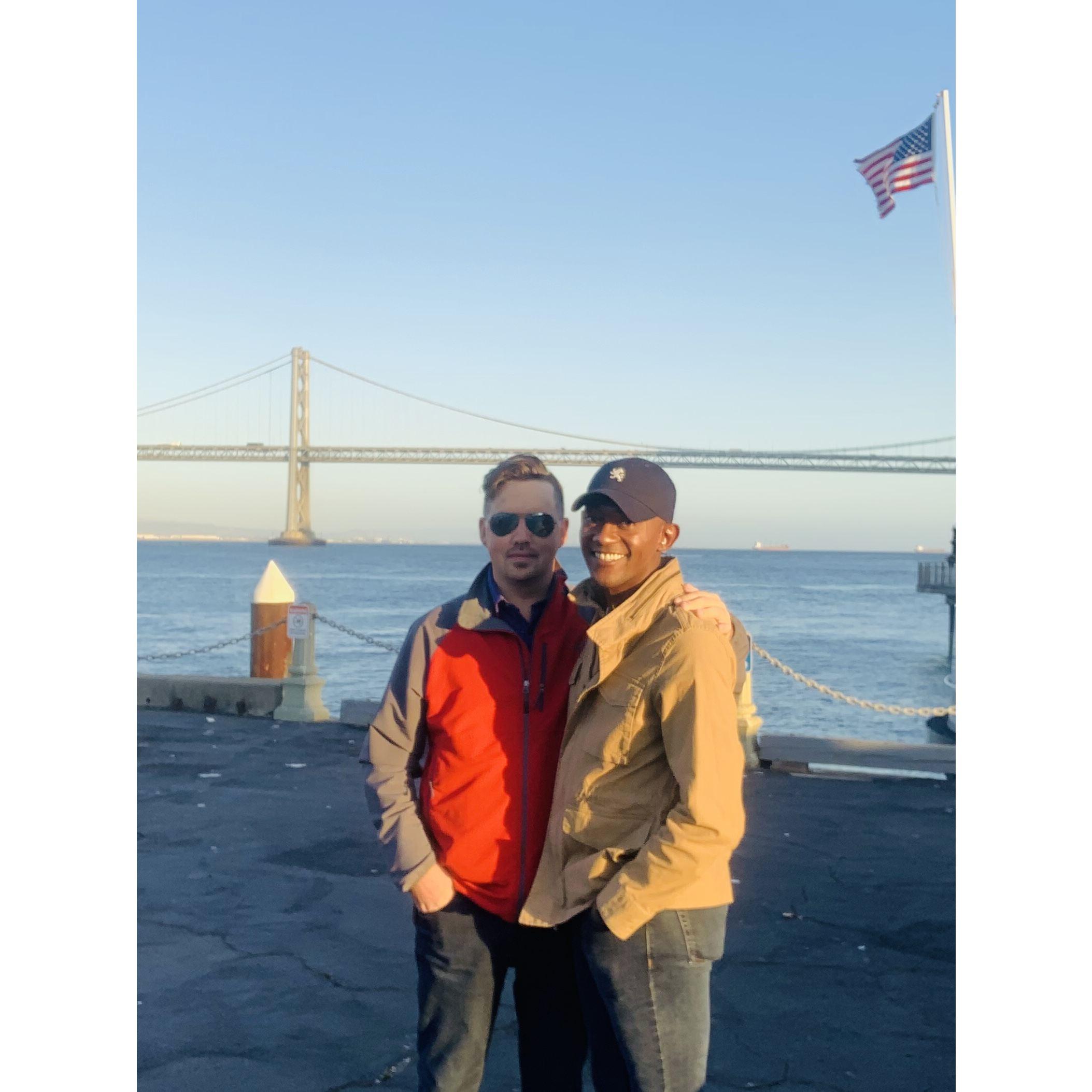 I knew I was falling in love with you here. -Sam