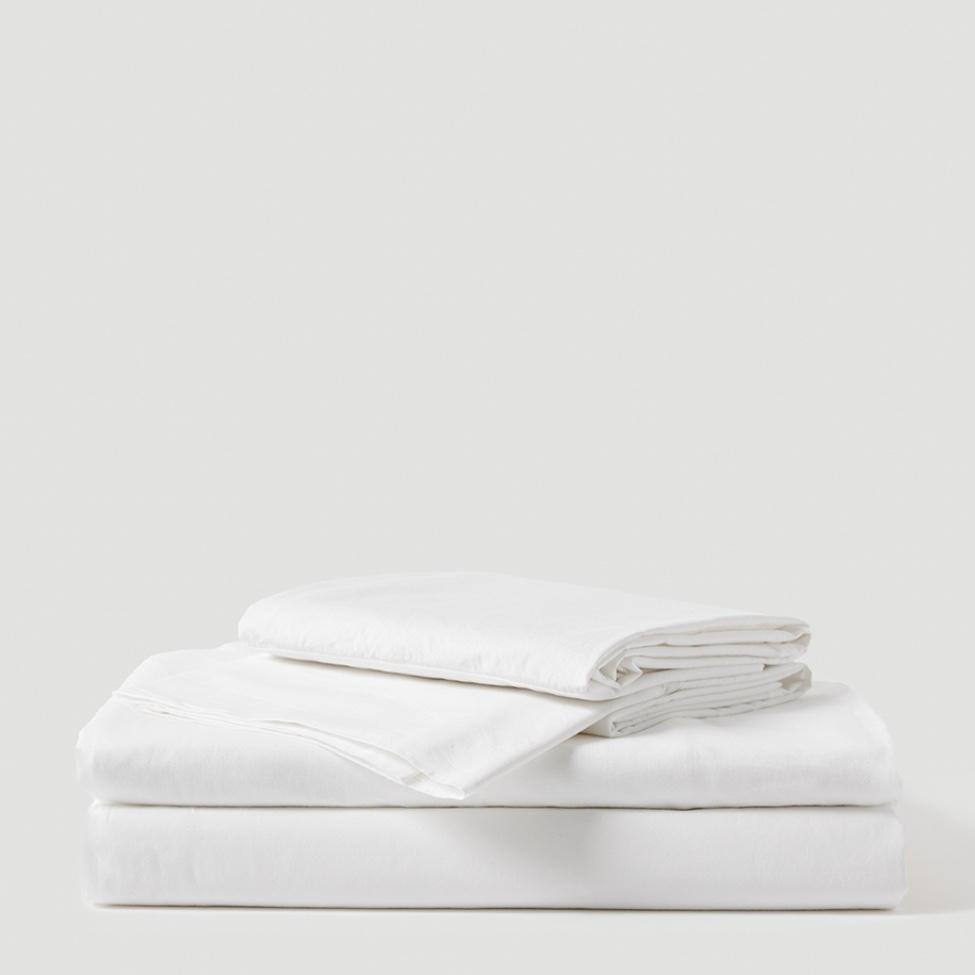 PACT Home Oat Organic Cool-Air Percale Sheet Set (KING)