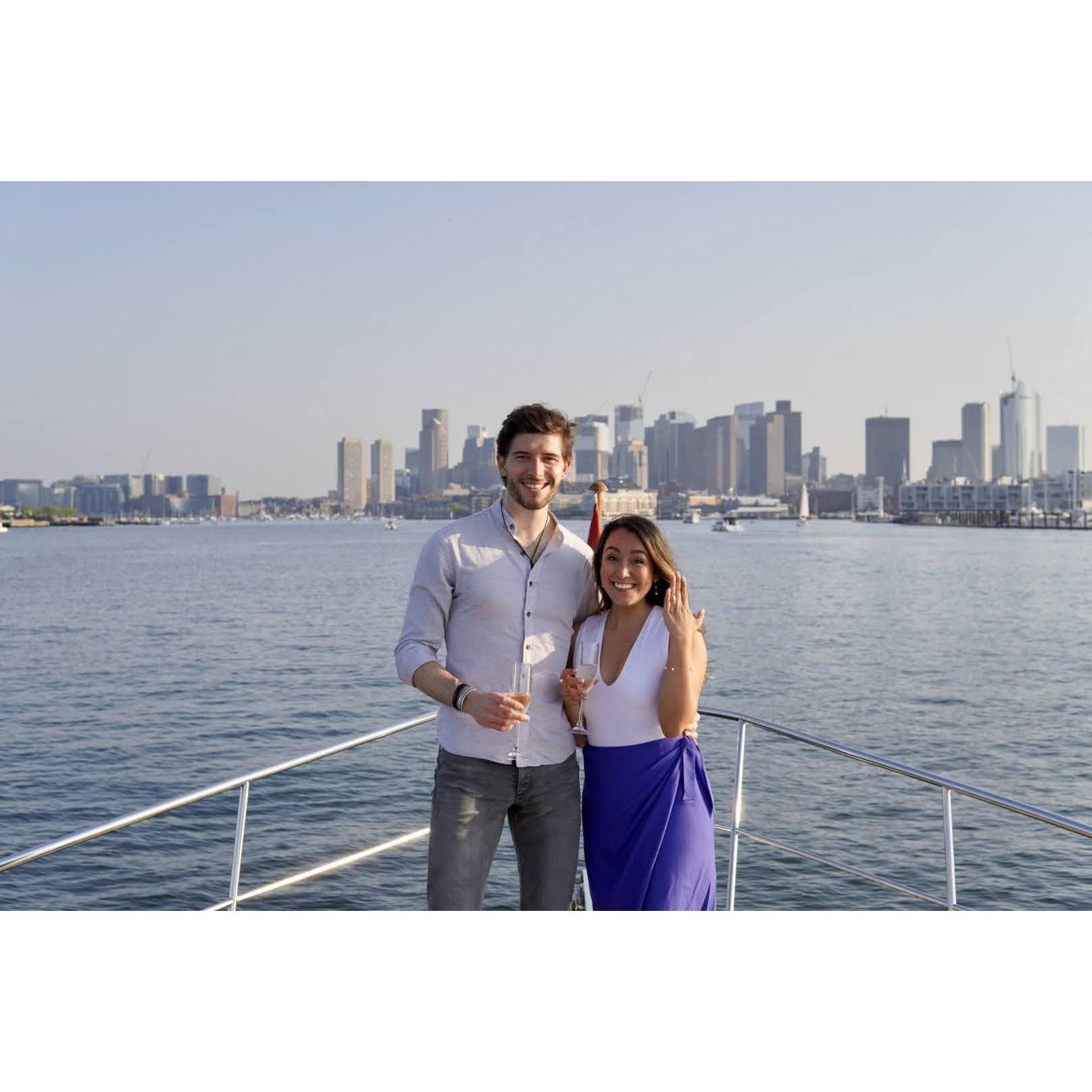Proposal! Boston Harbor, May 2022