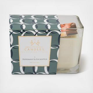 Peppermint and Eucalyptus Soy Lotion Candle