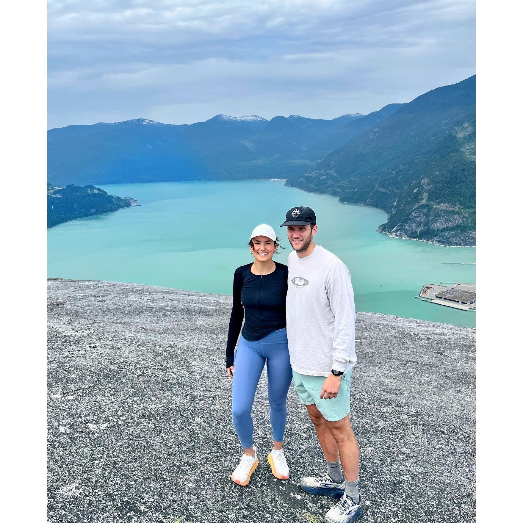 Hiking the Chief in Squamish, BC!