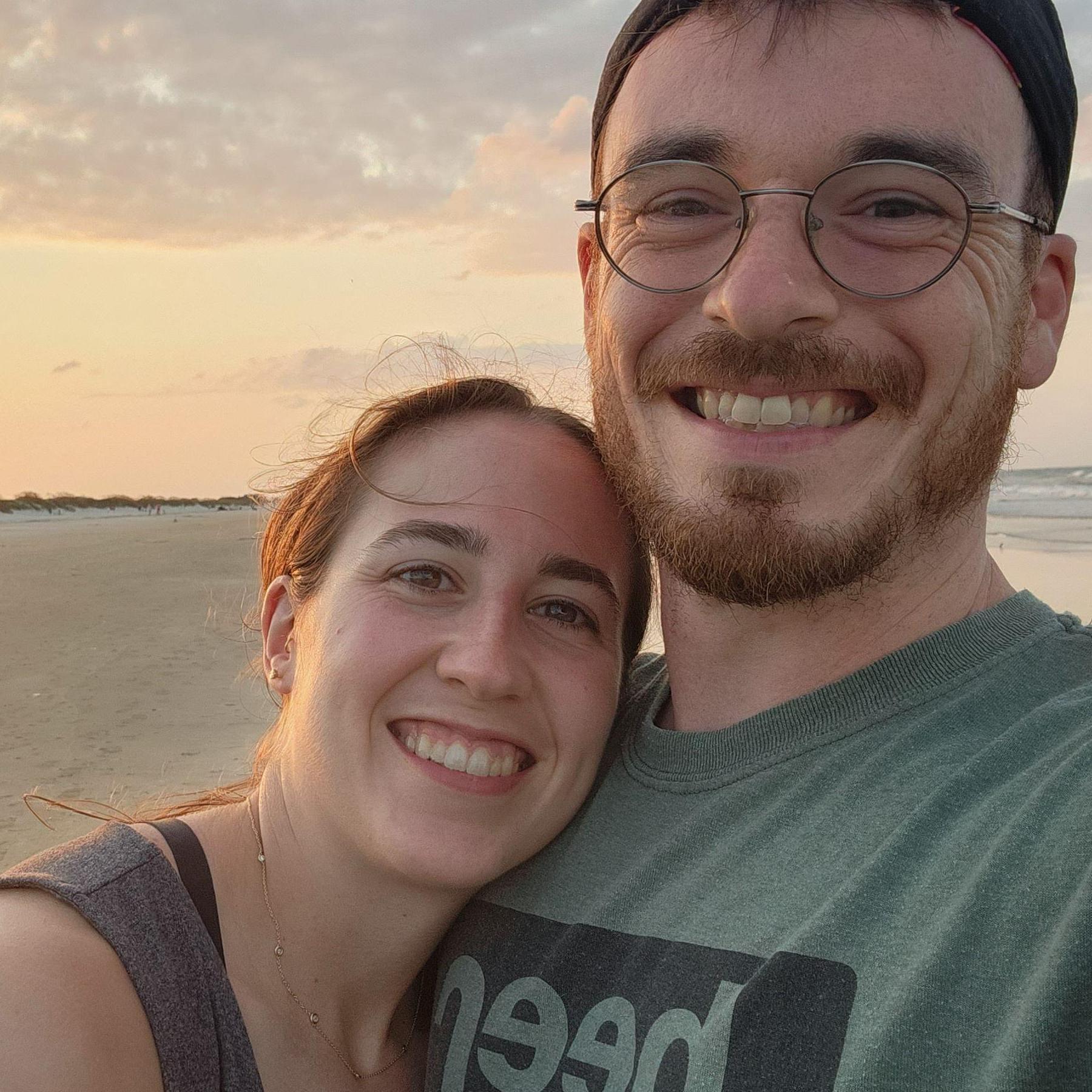 Our first (of many more) vacation to Sunset Beach together!