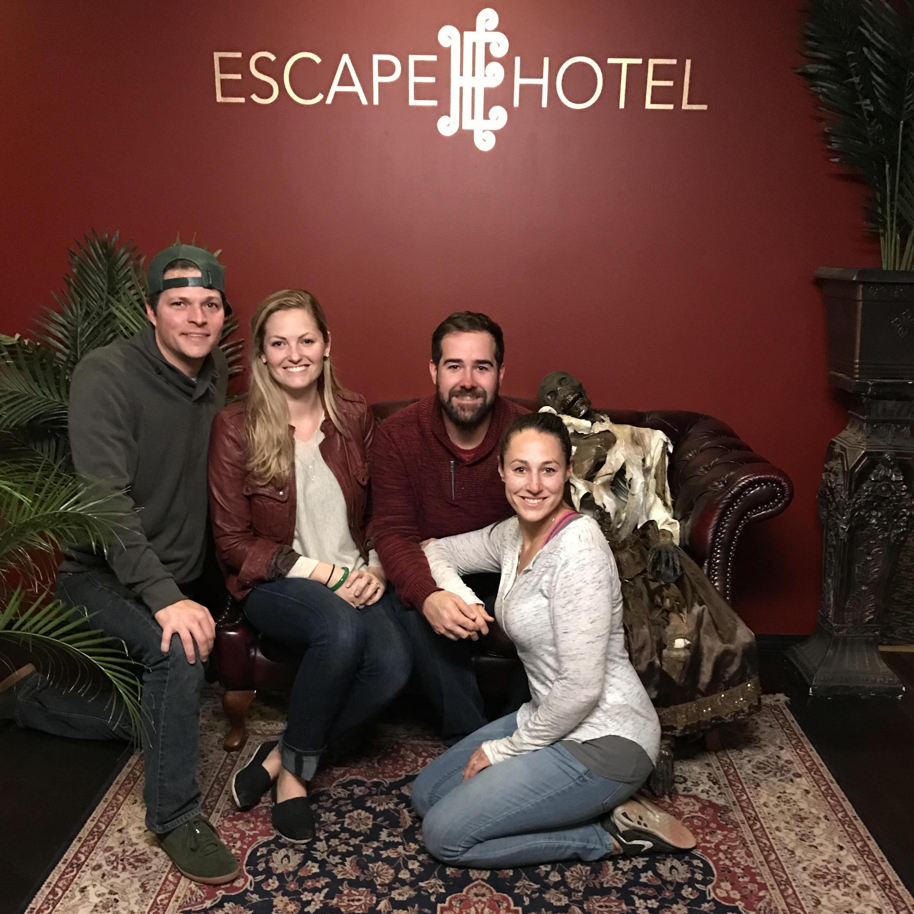 We did an escape room with our partners in crime! March 2017