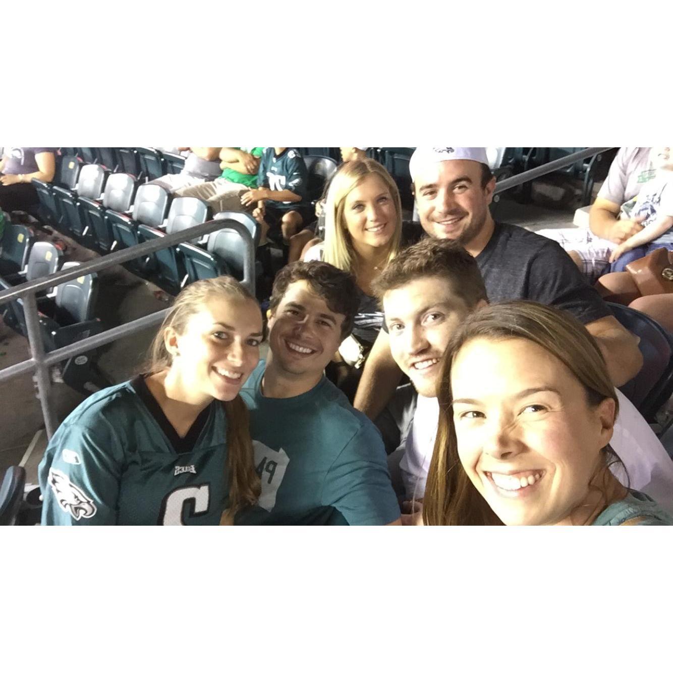 Lauren's siblings (Chris and Will) & sister in-laws (Jess and Melissa)