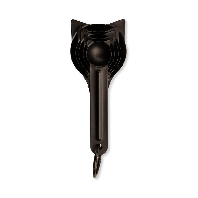 Kikkerland Cat Measuring Spoons, Cat-Shaped Spoons, Set of 5