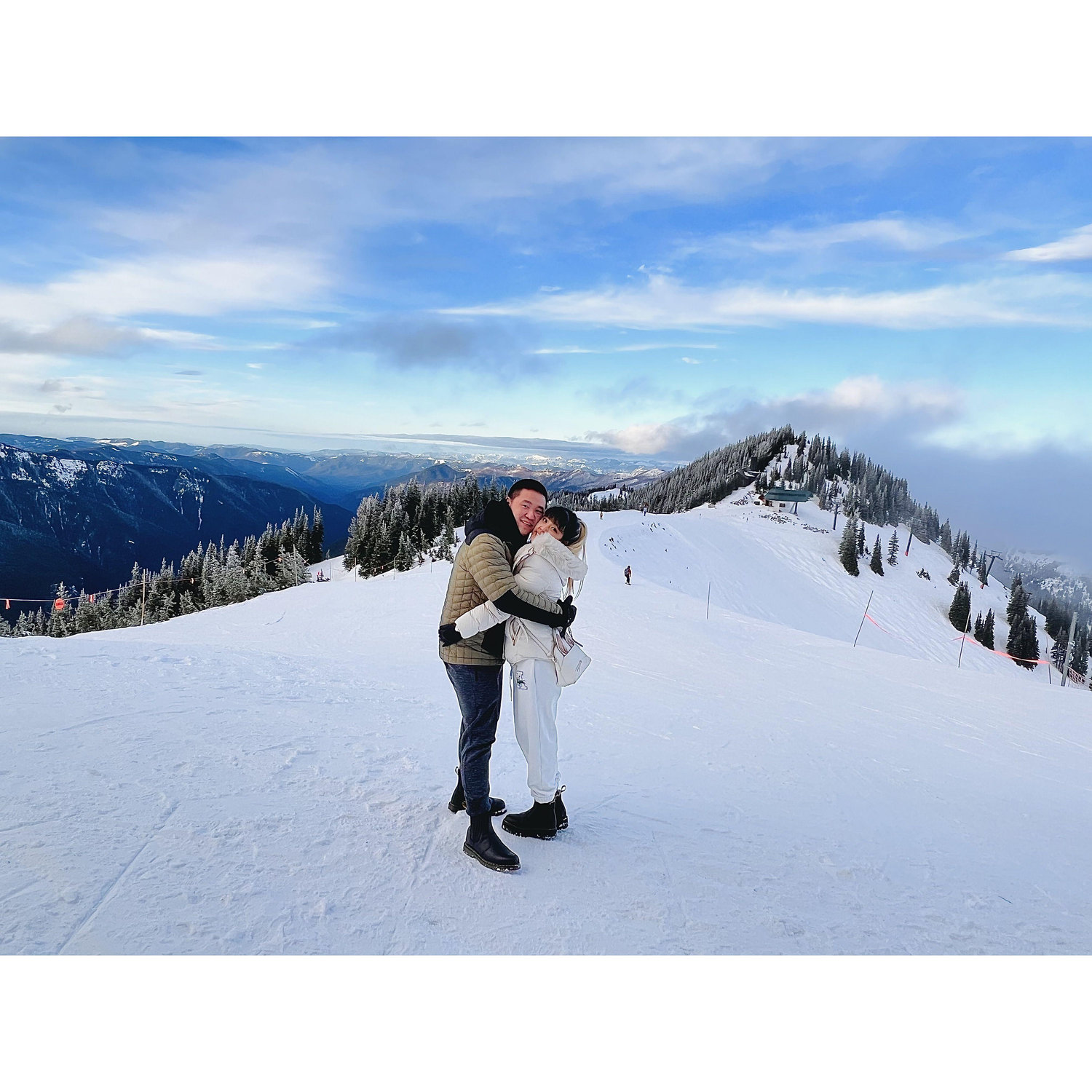 First time exploring the beauty of Mt. Rainier together!