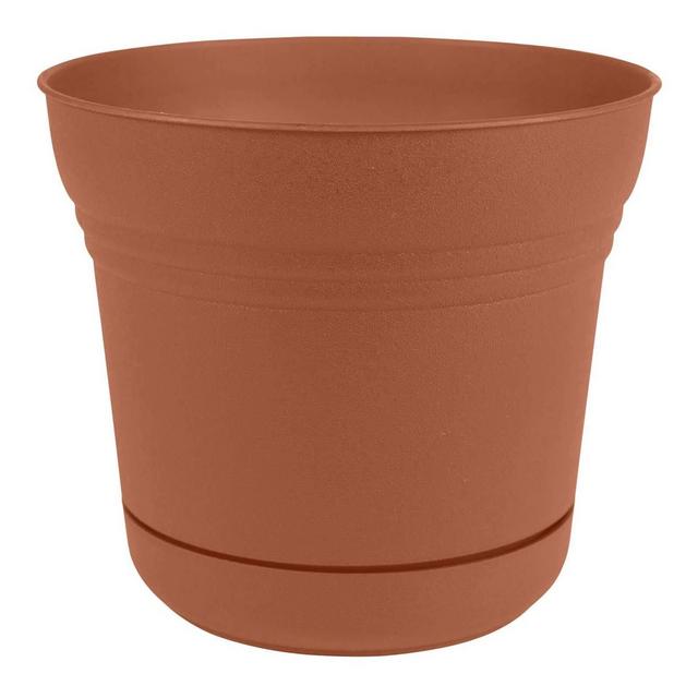 7" Saturn Planter with Saucer Terracotta - Bloem