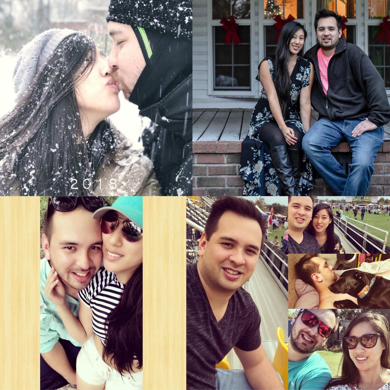 Fourth Year Anniversary. We literally weathered the storm in the beginning of this year. Through everything, we always managed to get through and come out smiling on the other side.