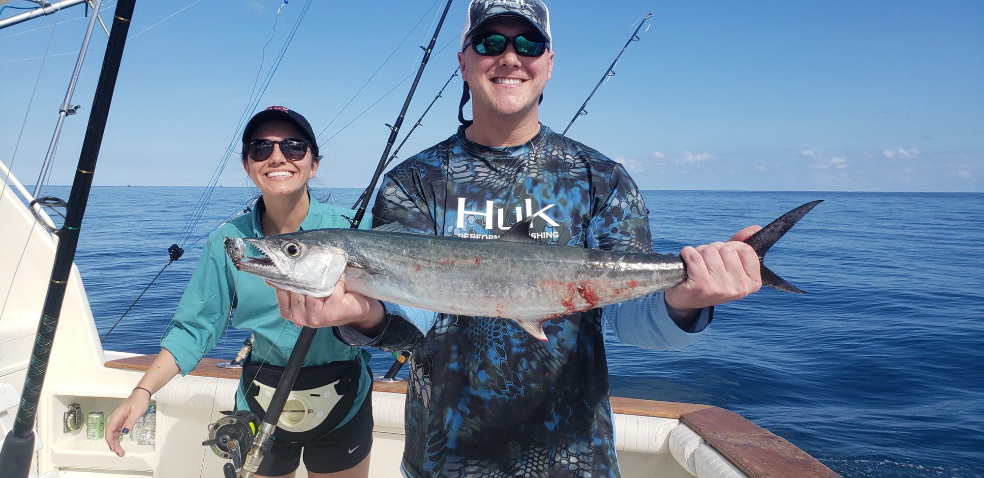 Fishing in her hometown