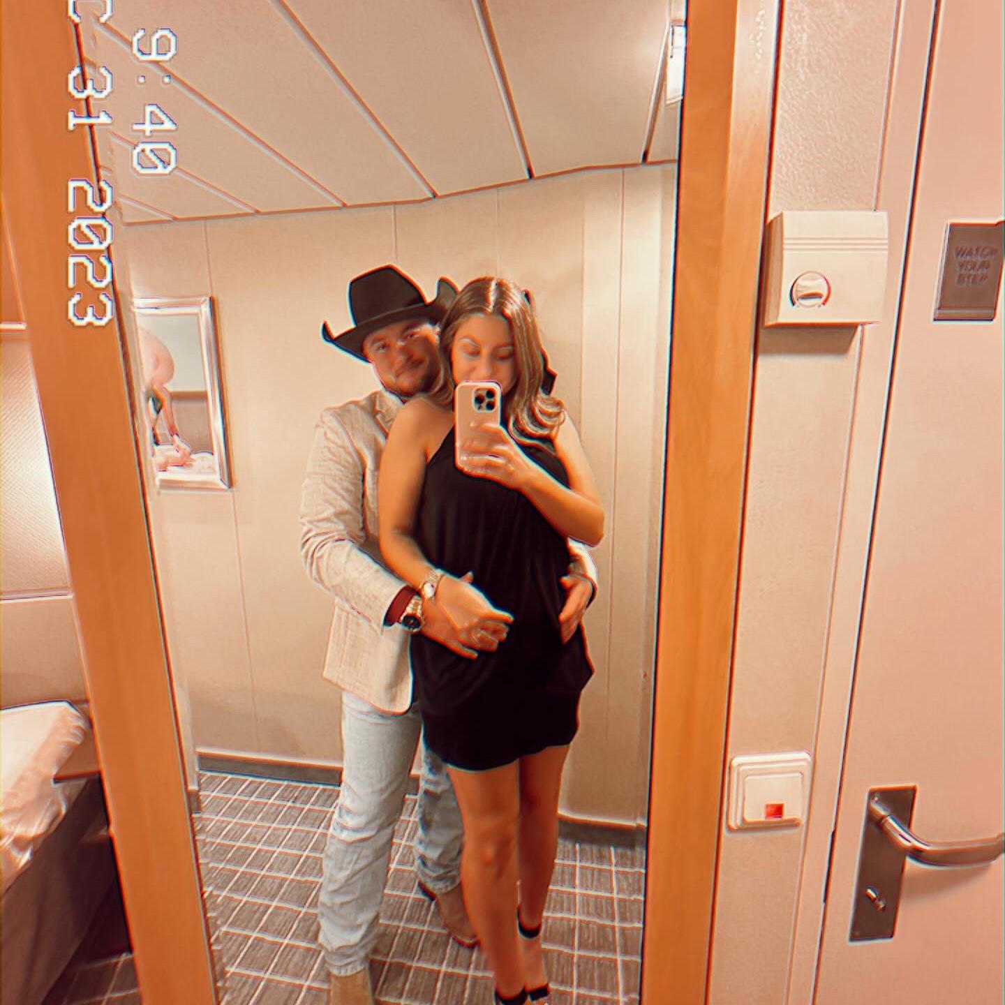 New Year’s Eve 2023! The day before we got engaged! I was expecting the engagement on this cruise but I wasn’t sure when it would happen! Safe to say I was on edge until he popped the question!