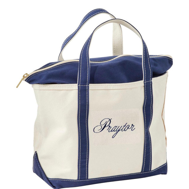 Boat and Tote®, Zip-Top in BLUE