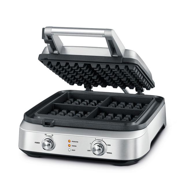Breville® Smart Waffle™ 4-Slice Waffle Maker in Stainless Steel