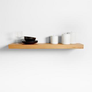 Wood Large Floating Shelf