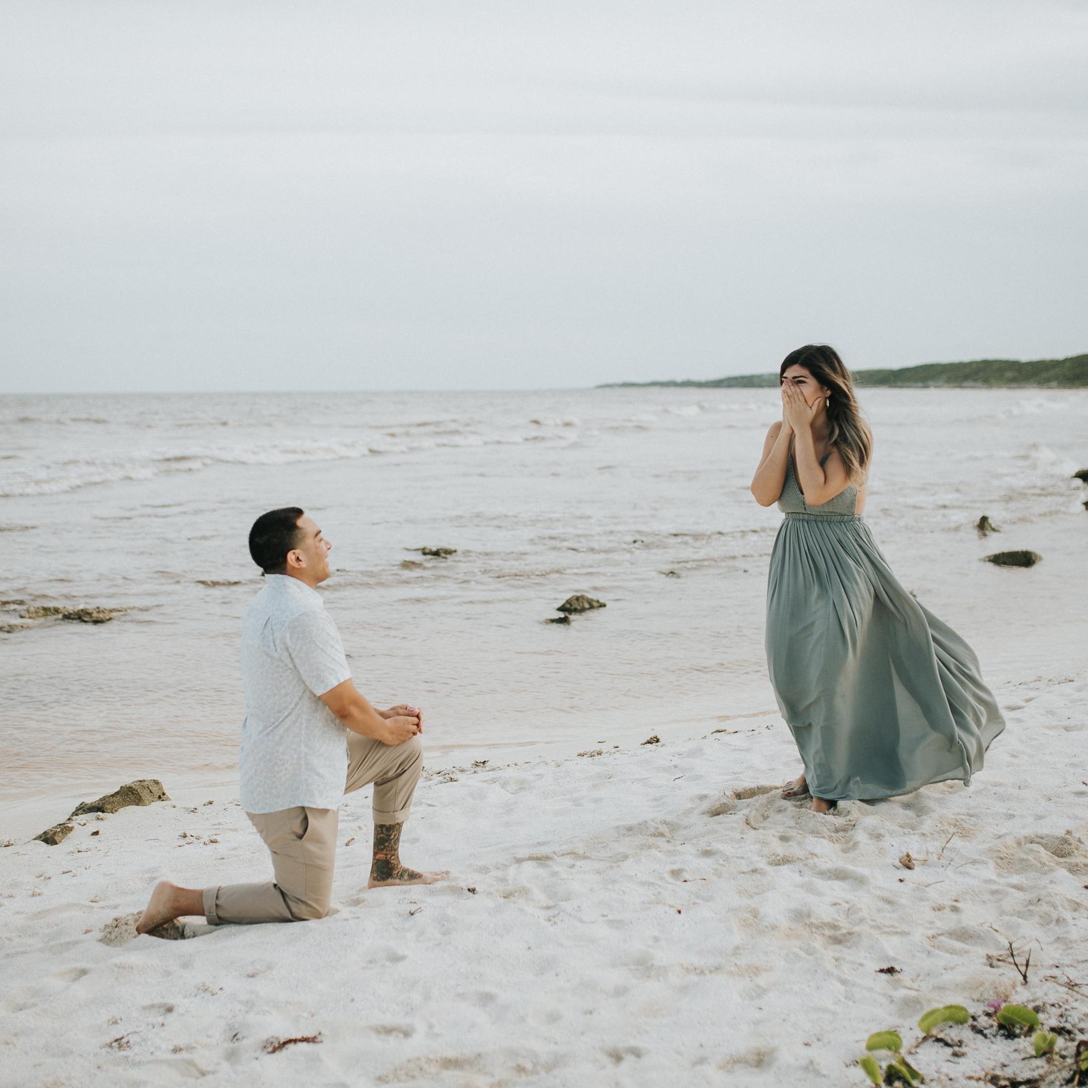 She said YES!