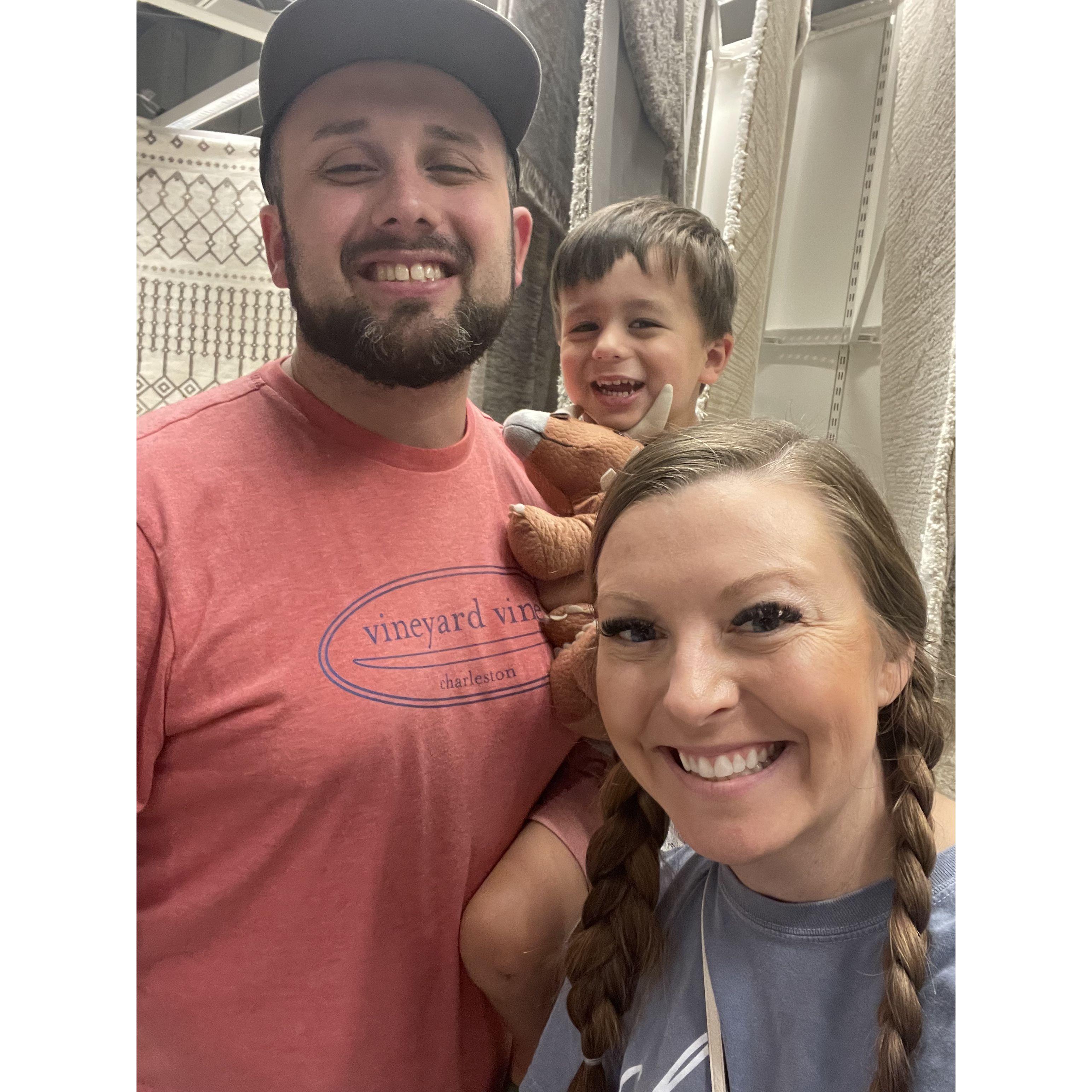 Family IKEA outing, Summer 2023