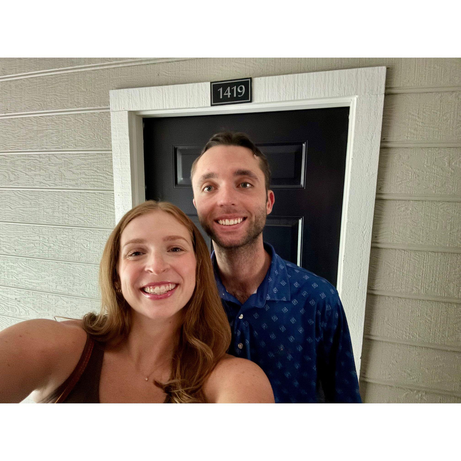 Last date night in our 1st apartment!