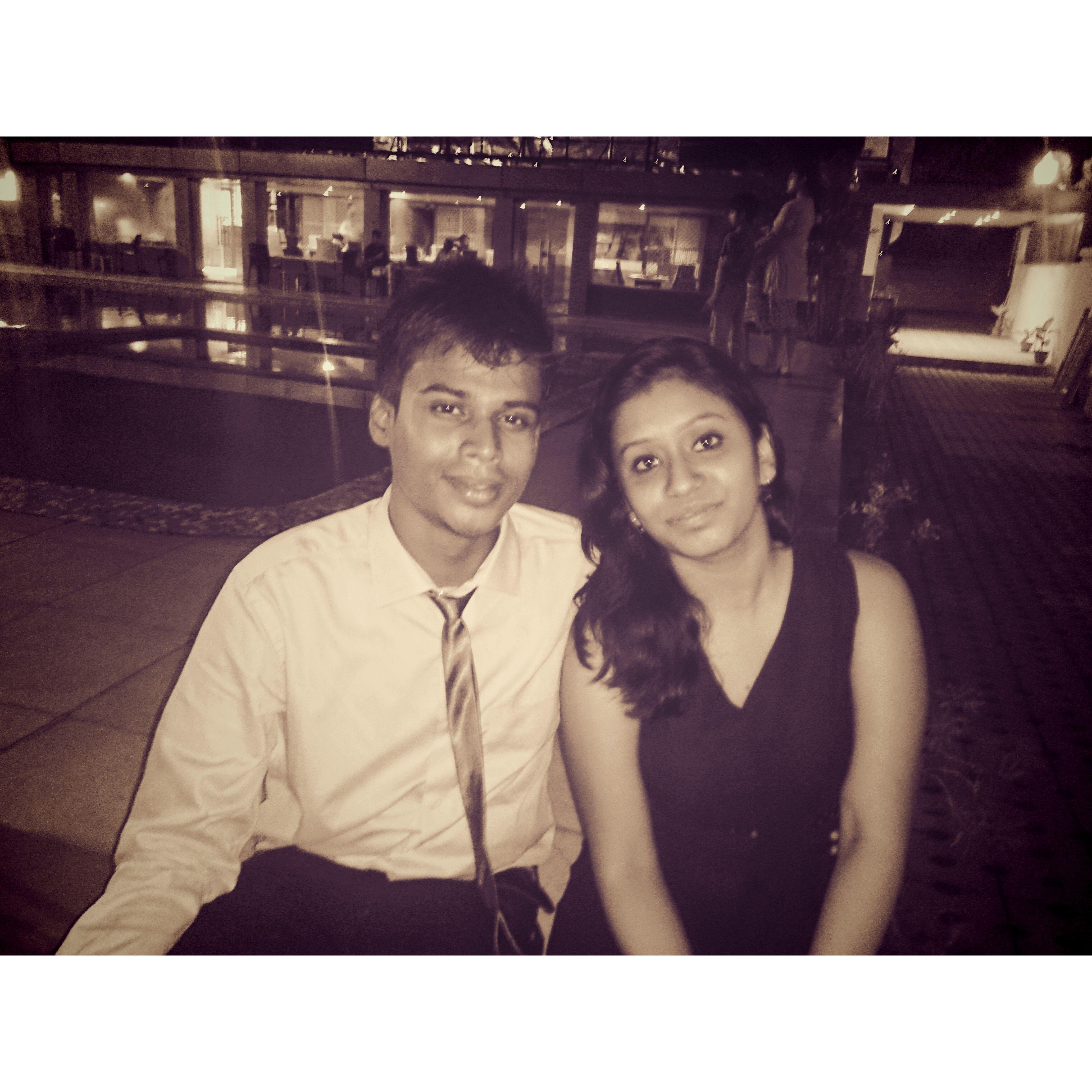 Our college farewell party!